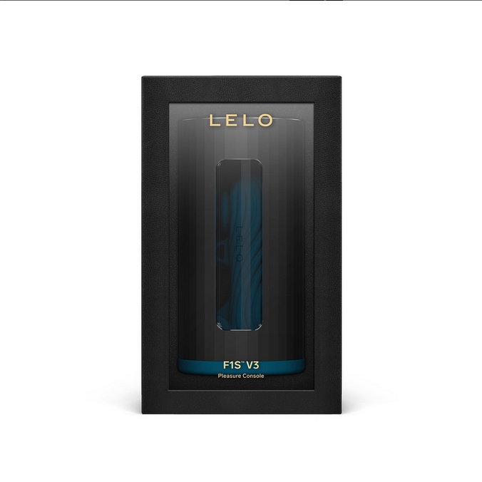 LELO FIS V3 pleasure console packaging on a white background