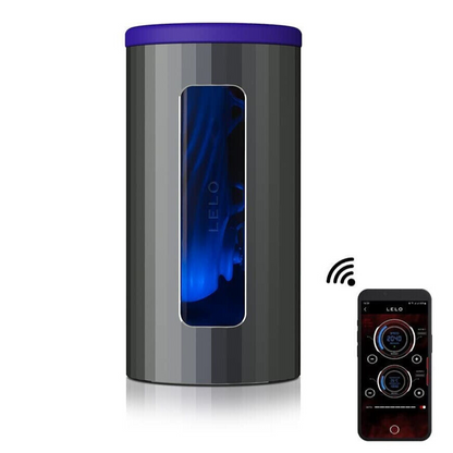 LELO F1S VX2 AI Interactive Male Masturbator Blue App Controlled VR AR Silicone