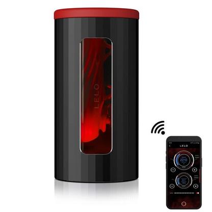 LELO F1S VX2 AI Interactive Male Masturbator Red App Controlled VR AR Silicone