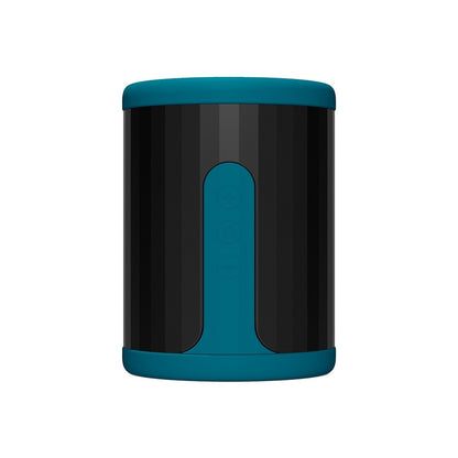 LELO F2 Male Masturbator Stamina Trainer Blue App Controlled Ribbed Silicone