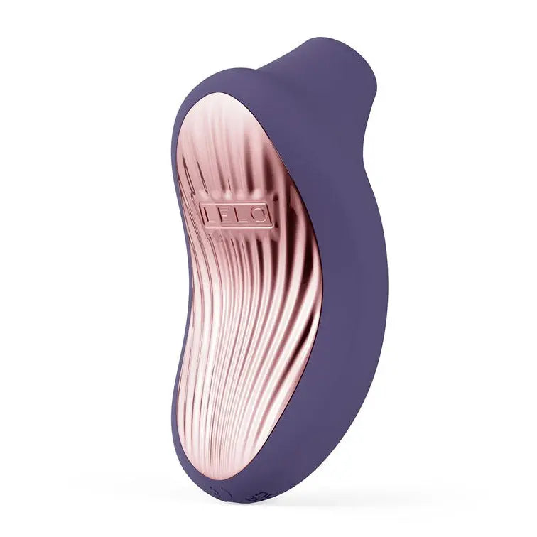LELO Sona 3 Cruise SenSonic™ Clitoral Massager Cyber Purple Silicone Waterproof Vibrator on a white background