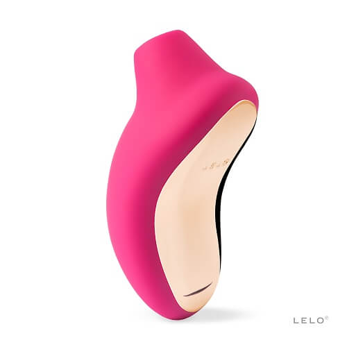 LELO Sona Cruise Clitoral Massager Cerise Vibrator Waterproof USB Rechargeable