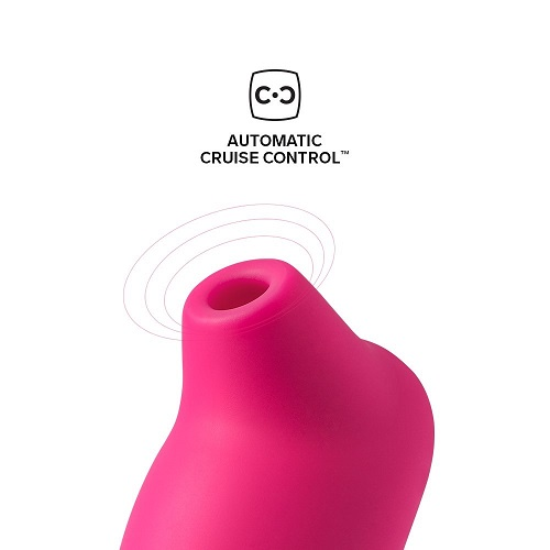LELO Sona Cruise Clitoral Massager Cerise Vibrator Waterproof USB Rechargeable