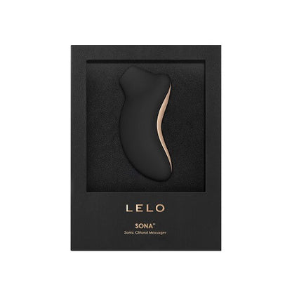 LELO Sona Sonic Clitoral Massager Black Vibrator Waterproof USB Rechargeable