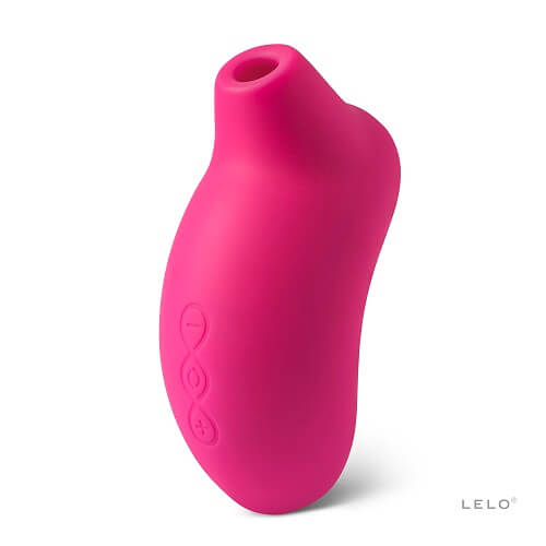 LELO Sona Sonic Clitoral Massager Cerise Vibrator Waterproof USB Rechargeable