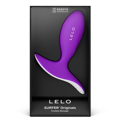 LELO Surfer Originals Anal Vibrating Prostate Butt Plug on a white background