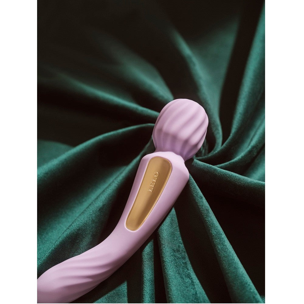 LELO Switch Dual Ended Clitoral G-Spot Vibrator 14 Settings Waterproof Lilac App