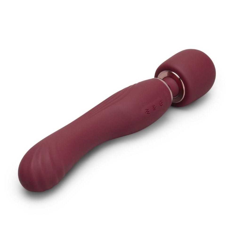 Le Wand Double Ended Flat Top Fusion G Clitoral Vibrator Massager Wand Silicone