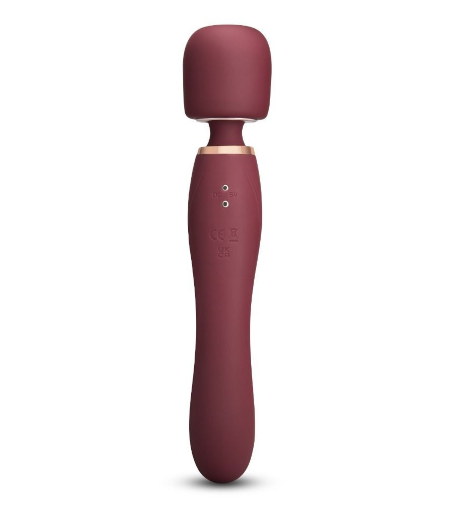 Le Wand Double Ended Flat Top Fusion G Clitoral Vibrator Massager Wand Silicone