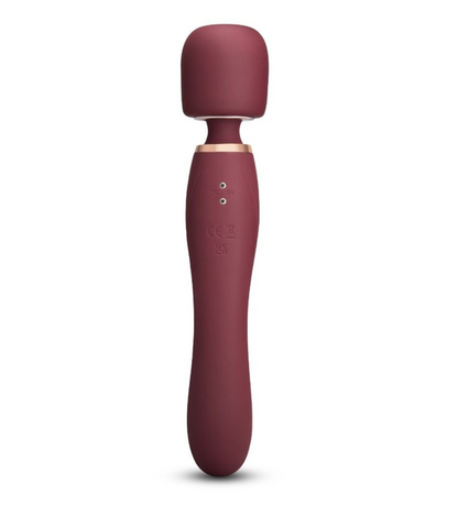 Le Wand Double Ended Flat Top Fusion G Clitoral Vibrator Massager Wand Silicone