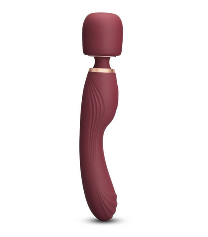 Le Wand Double Ended Flat Top Fusion G Clitoral Vibrator Massager Wand Silicone