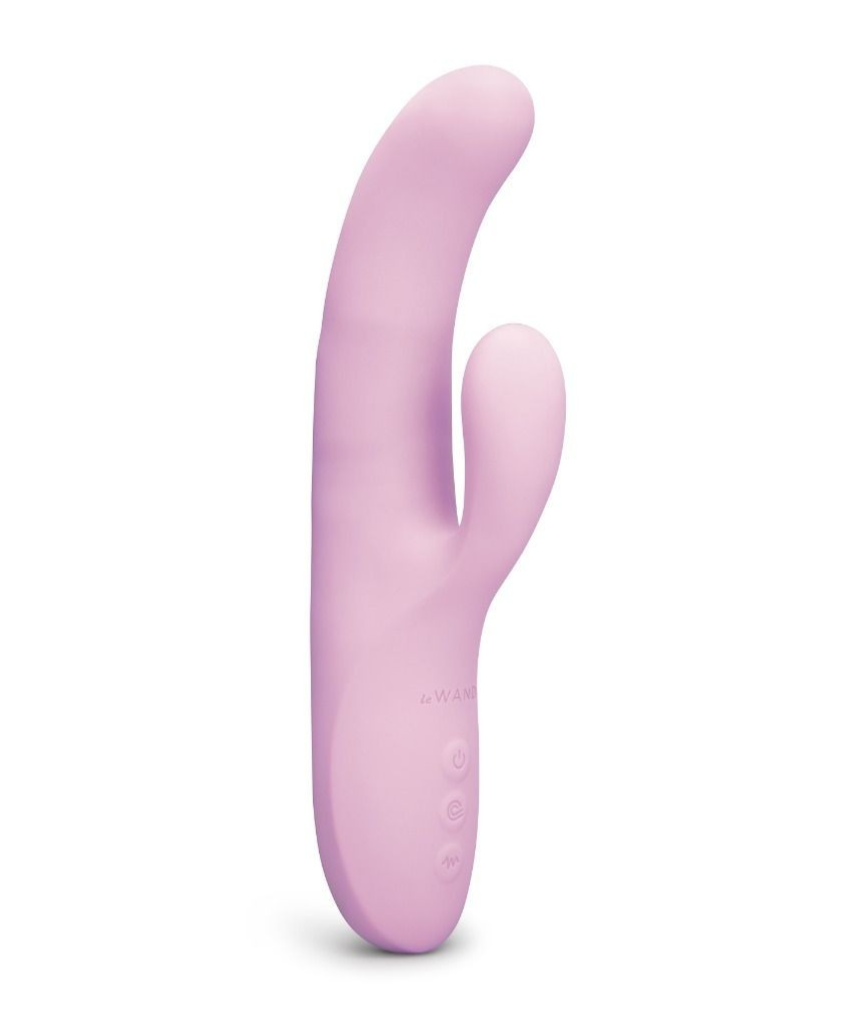 Le Wand Hither Clitoral Stroking Rabbit G-Spot Vibrator Massager Wand Silicone