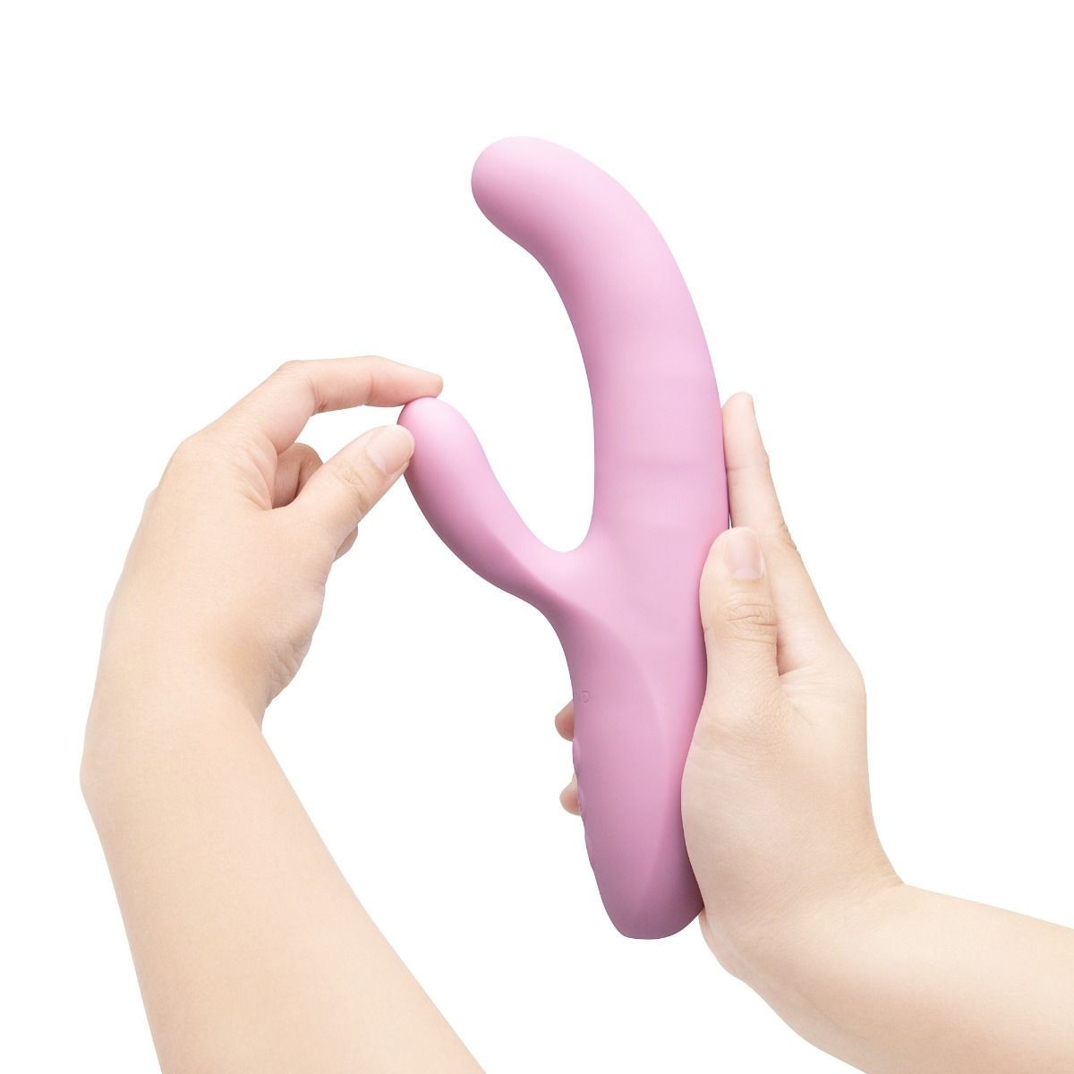 Le Wand Hither Clitoral Stroking Rabbit G-Spot Vibrator Massager Wand Silicone