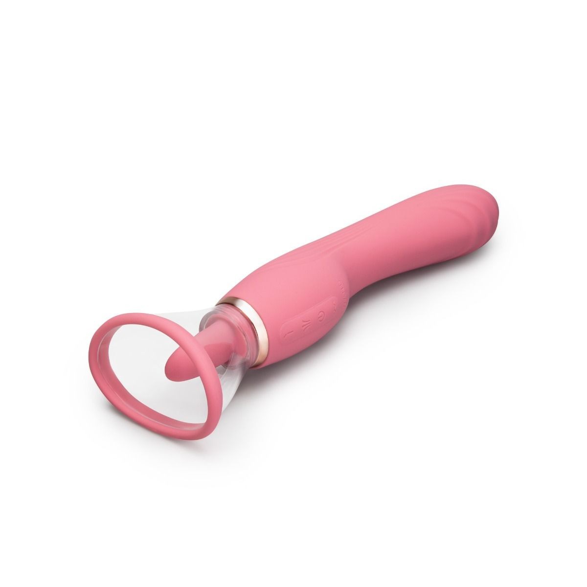 Le Wand Lick Vibrator Double End Sucking Licking Clitoral Massager Wand Silicone