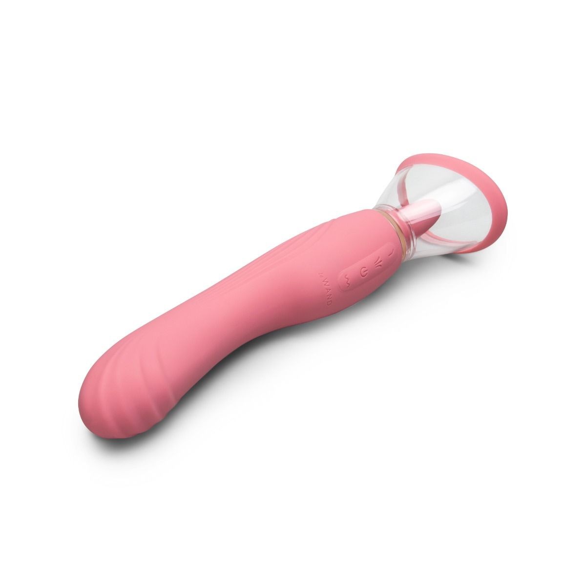 Le Wand Lick Vibrator Double End Sucking Licking Clitoral Massager Wand Silicone