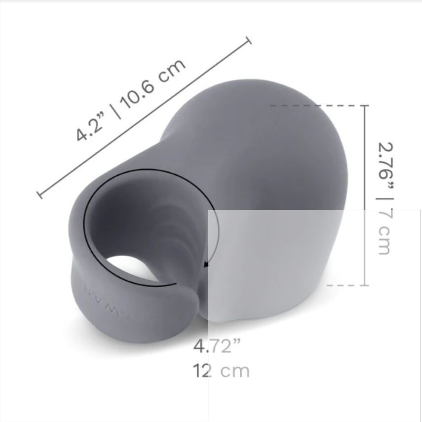 Le Wand Penis Loop Silicone Wand Vibrator Attachment For Men Sleeve Masturbator