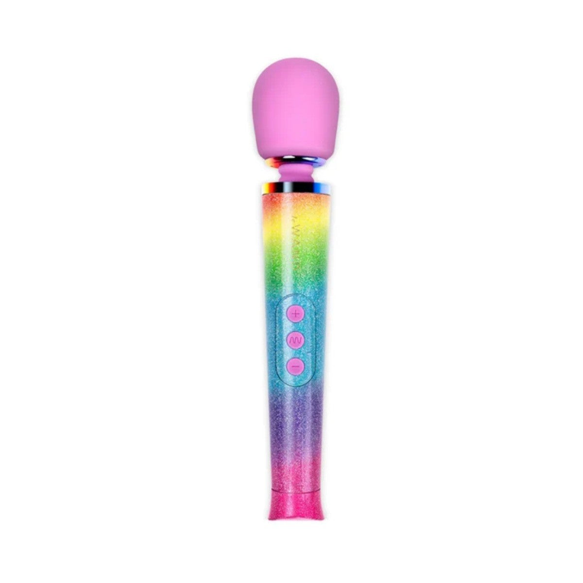 Le Wand Petite All That Glimmers Wireless Wand Vibrator Silicone Massager