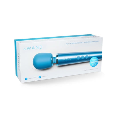 Blue and white Le-Wand packaging on a white background