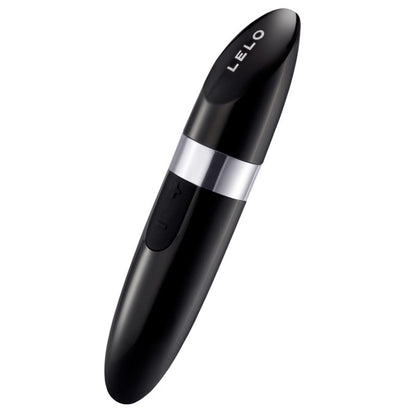 Black and silver Lelo product on a white background