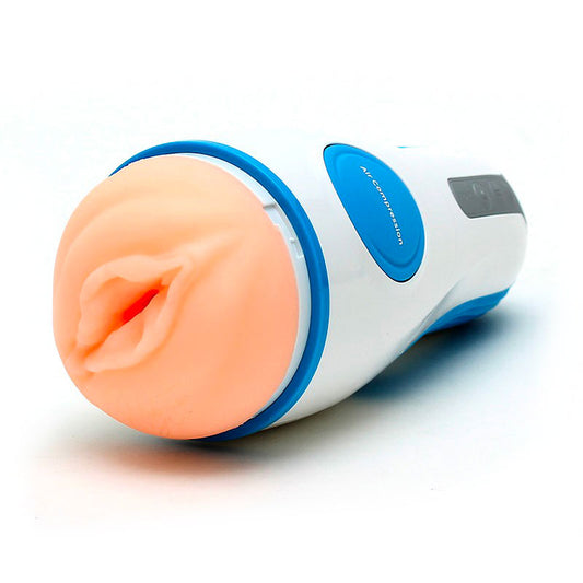 Leten SM360 Super Masturbator Pussy Sex Machine Moaning Sucking Silicone Stroker