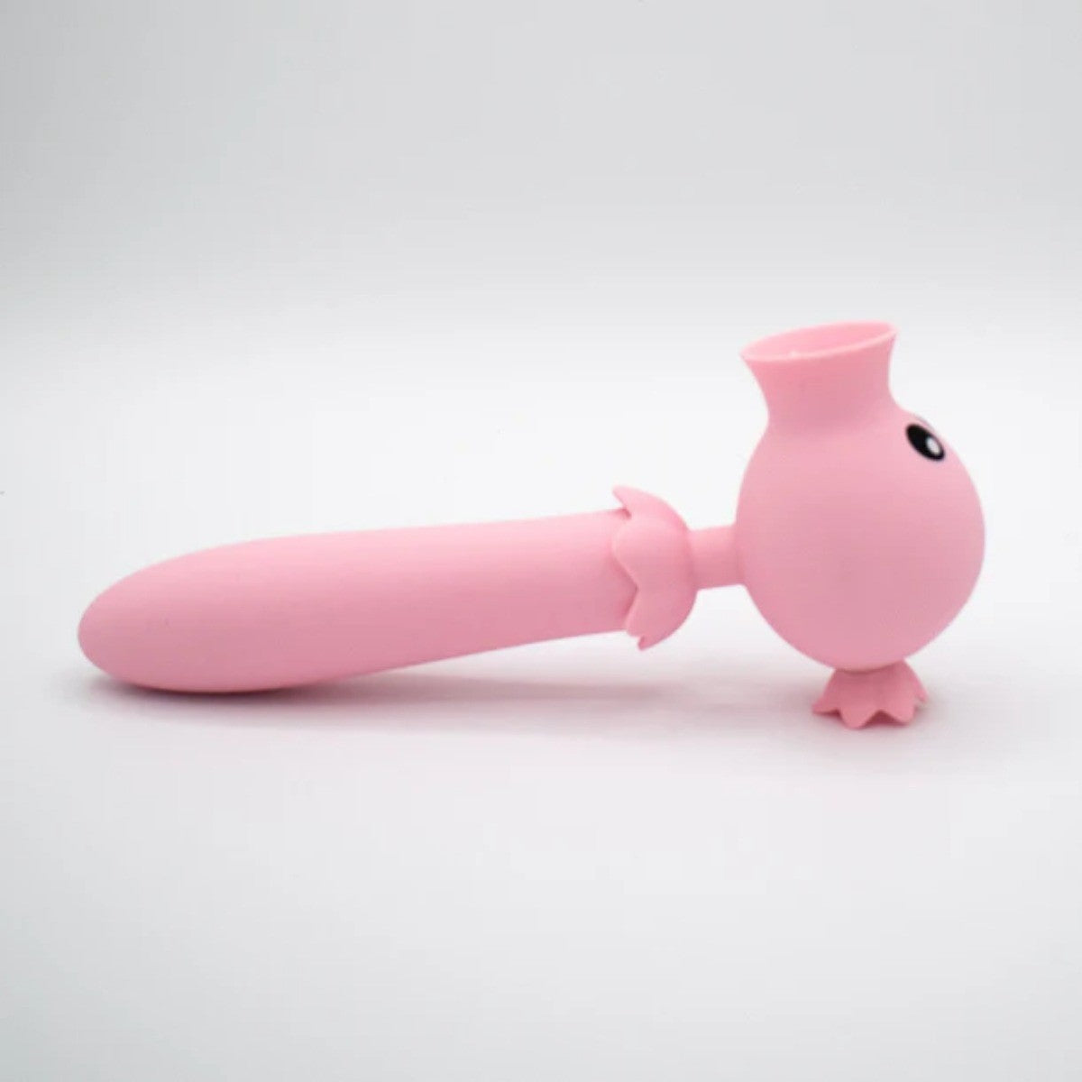 Lick N' Stick Clit Flicker & G-Spot Bullet Vibrator Silicone Waterproof Pink