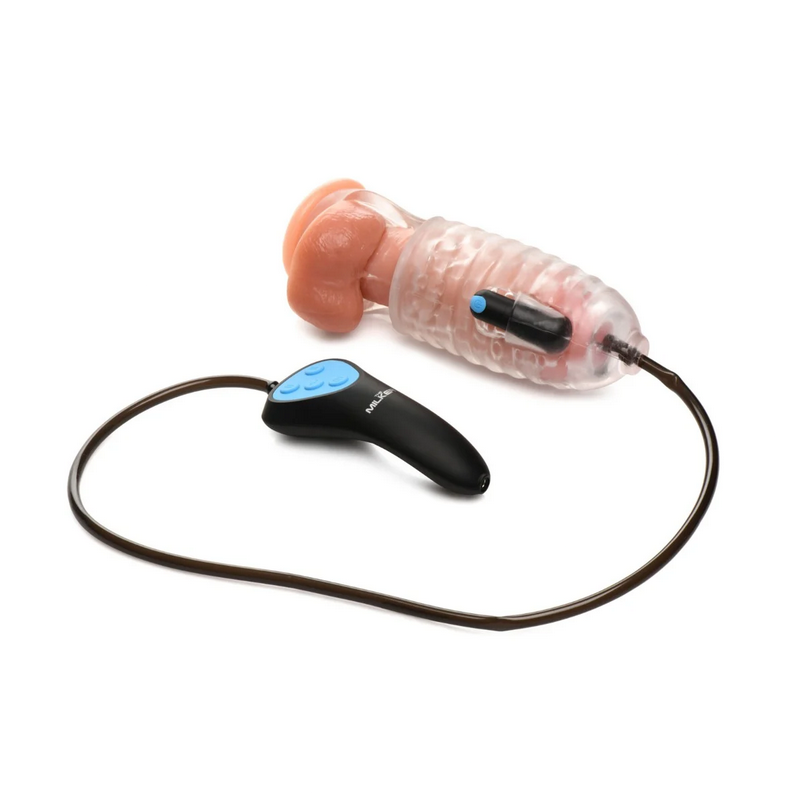 Lovebotz Mini Handheld Milker Male Masturbator Suction Blowjob Machine 3000 RPM