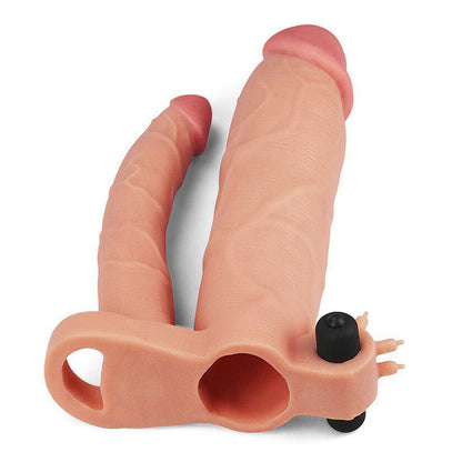 Sexual product with a realistic design on a white background