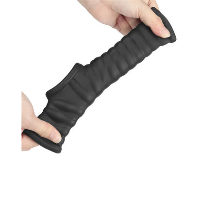Lovetoy Wave Vibrating Penis Scrotum Sleeve Cock Ring Silicone Stretchy Extender