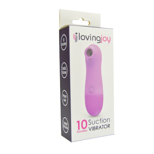 Loving Joy 10 Function Clitoral Suction Vibrator Pink Vibe Clit Sucker For Women
