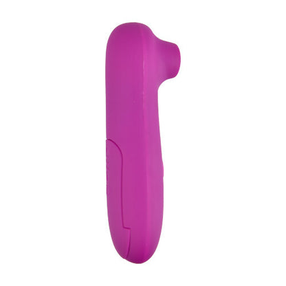 Pink handheld electronic device on a white background