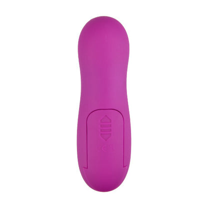 Purple electronic device on a white background