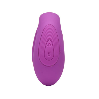 Loving Joy Duet Remote Control Couples Silicone G-Spot Clitoral Vibrator on a white background