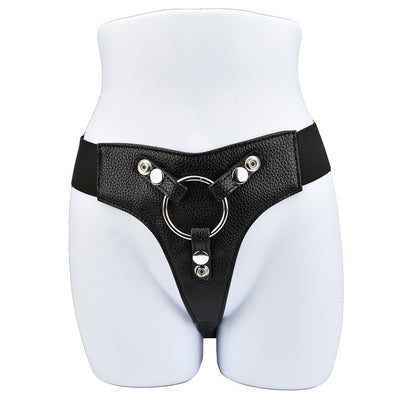 Loving Joy Elastic Strap-On Dildo Harness Pegging Adjustable Belt Fetish 10-16