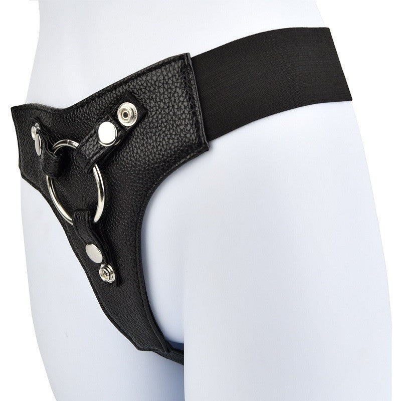 Loving Joy Elastic Strap-On Dildo Harness Pegging Adjustable Belt Fetish 10-16