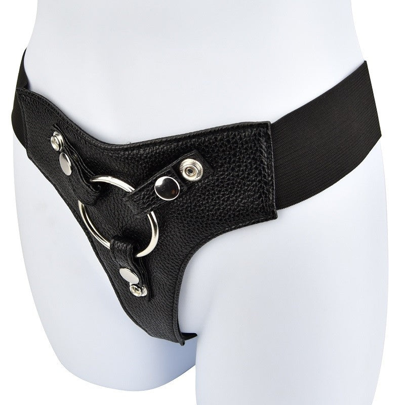Loving Joy Elastic Strap-On Dildo Harness Pegging Adjustable Belt Fetish 10-16