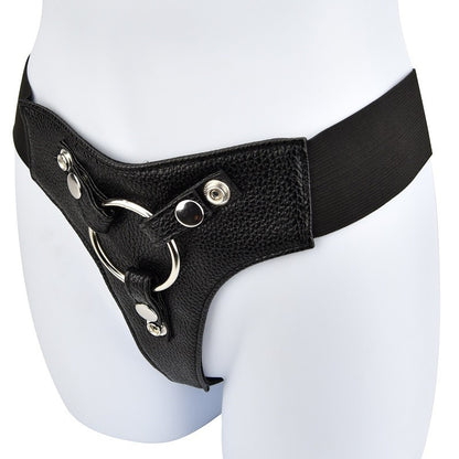 Loving Joy Elastic Strap-On Dildo Harness Pegging Adjustable Belt Fetish 10-16