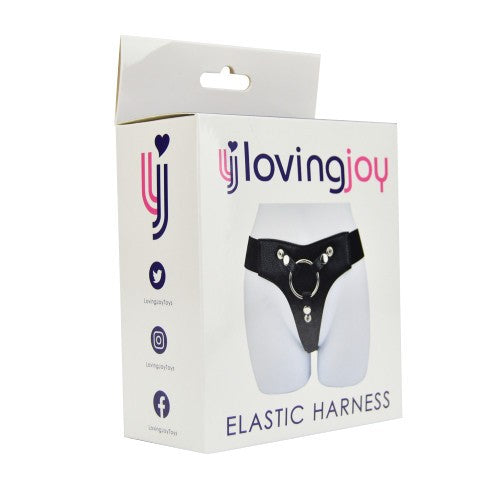 Loving Joy elastic harness packaging on a white background