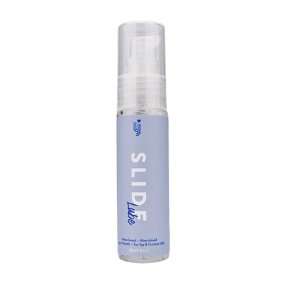 Slide Lube bottle on a white background
