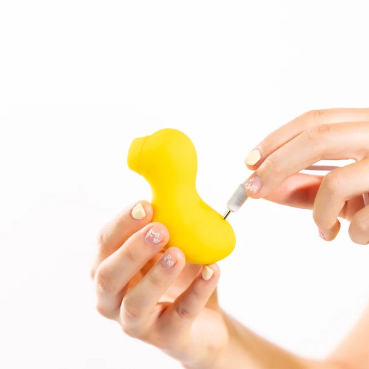 Lucky Duck Clit Suction Vibe 7 Settings Waterproof Silicone Discreet