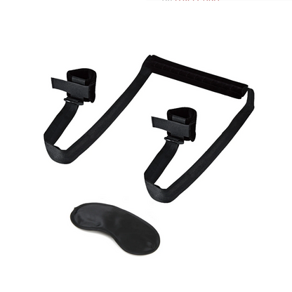 Lux Fetish Position Pal Bondage Restraints Set Padded Adjustable Cuffs BDSM Kink