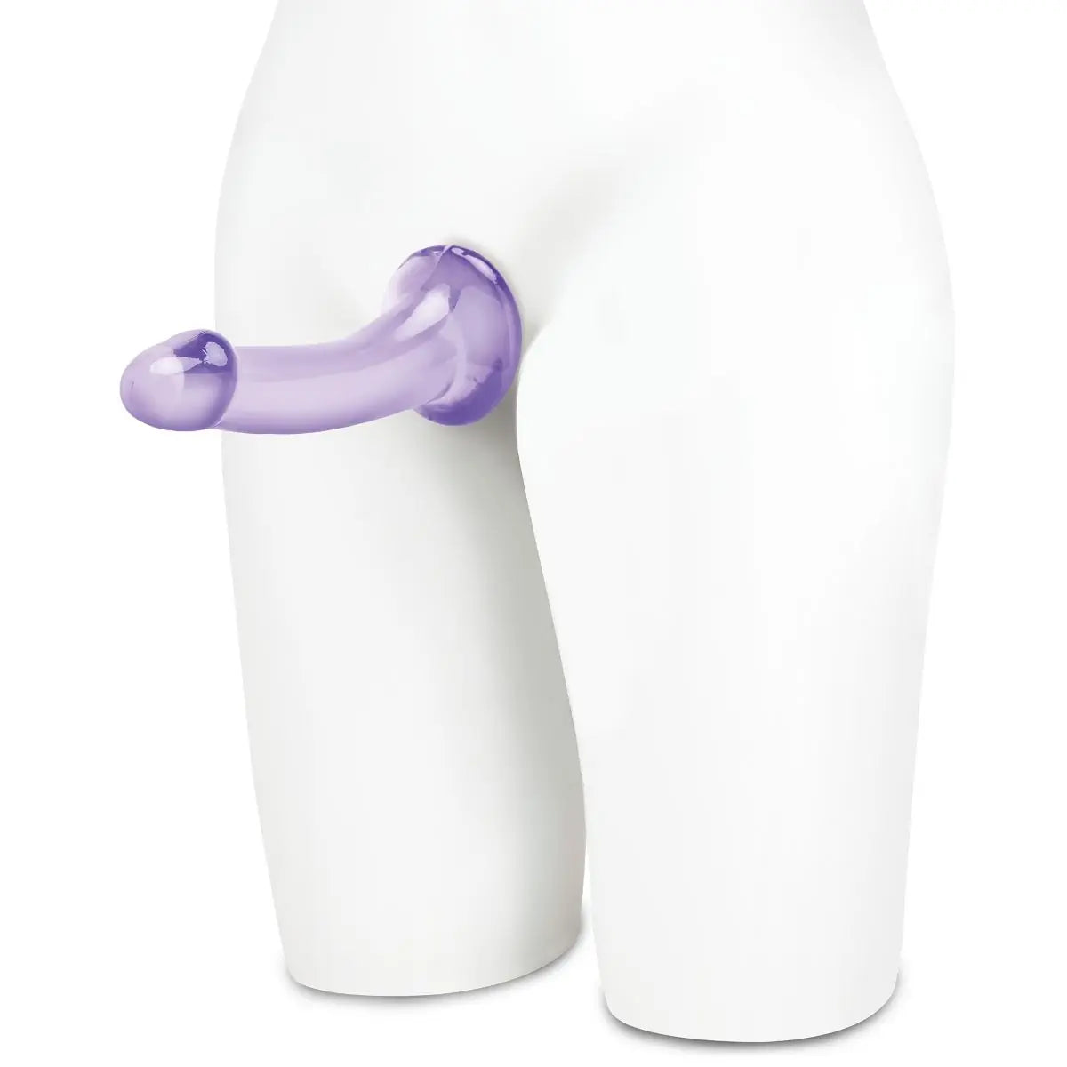 Lux Fetish Strapless Strap-On Double Dildo Pegging Silicone Sexy BDSM Fetish