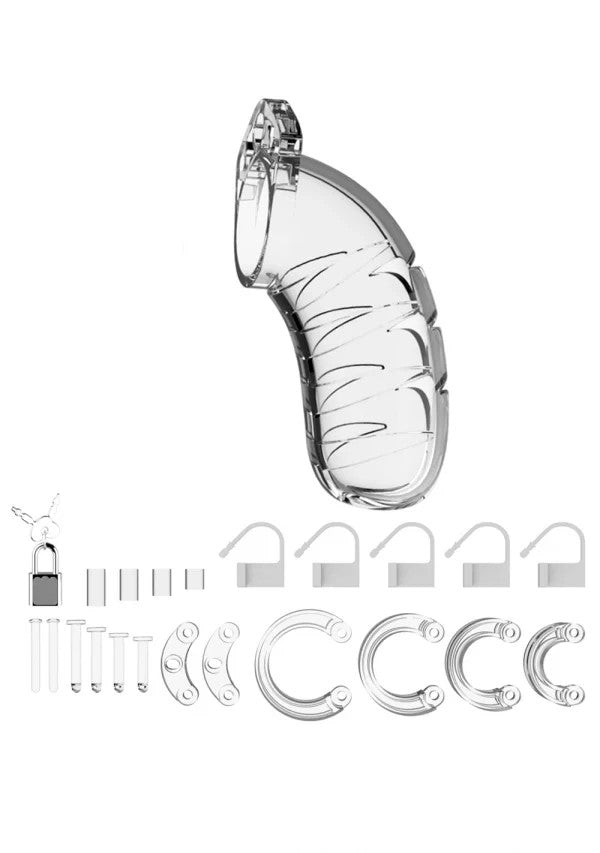 ManCage Model 04 Male Vented Chastity Cock Cage 4.5 Inch Bondage Fetish Sissy