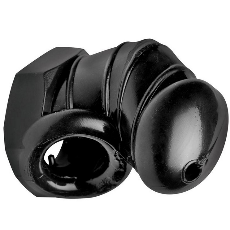 Master Series Detained Restrictive Male Chastity Cage BDSM Fetish Bondage Black