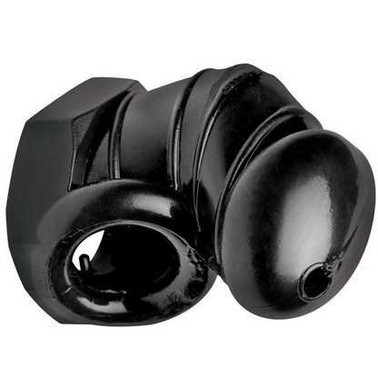 Master Series Detained Restrictive Male Chastity Cage BDSM Fetish Bondage Black