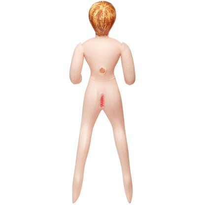 Me You Us Blow Up Mini Sex Doll behind view on White background