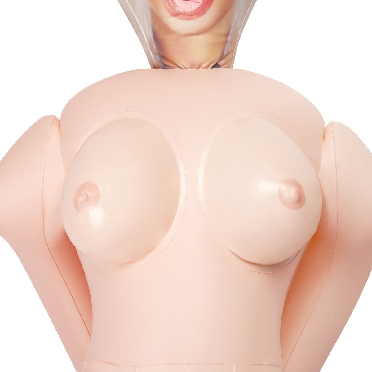 Me You Us Blow Up Nurse Sex Doll breasts close up