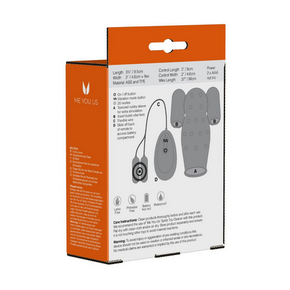 Product packaging with orange and white design on a white background