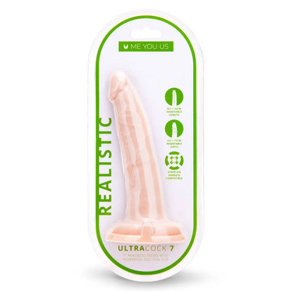 Realistic UltraCock 7 product packaging on a white background