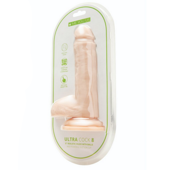 Sexual product in packaging on a white background