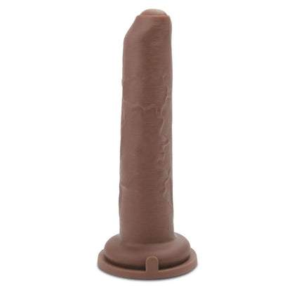 Brown cylindrical object on a white background